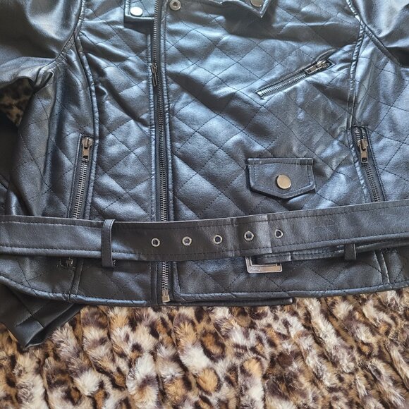 NY & Co Leather Jacket - Picture 3 of 6